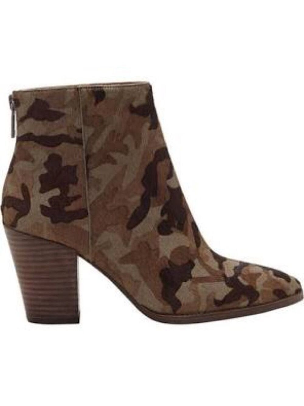 Lucky Brand Camouflage Ankle Boots Sz 7M